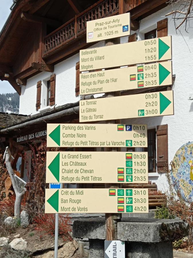 Apartmán Studio Praz Sur Arly Exteriér fotografie